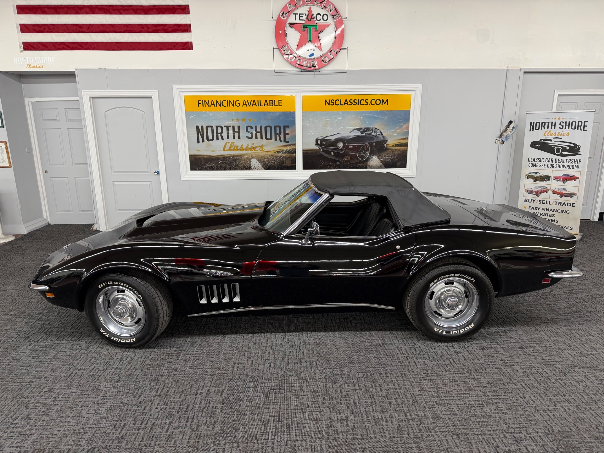 Used 1969 Chevrolet Corvette Real Black Convertible-SEE VIDEO | Mundelein, IL