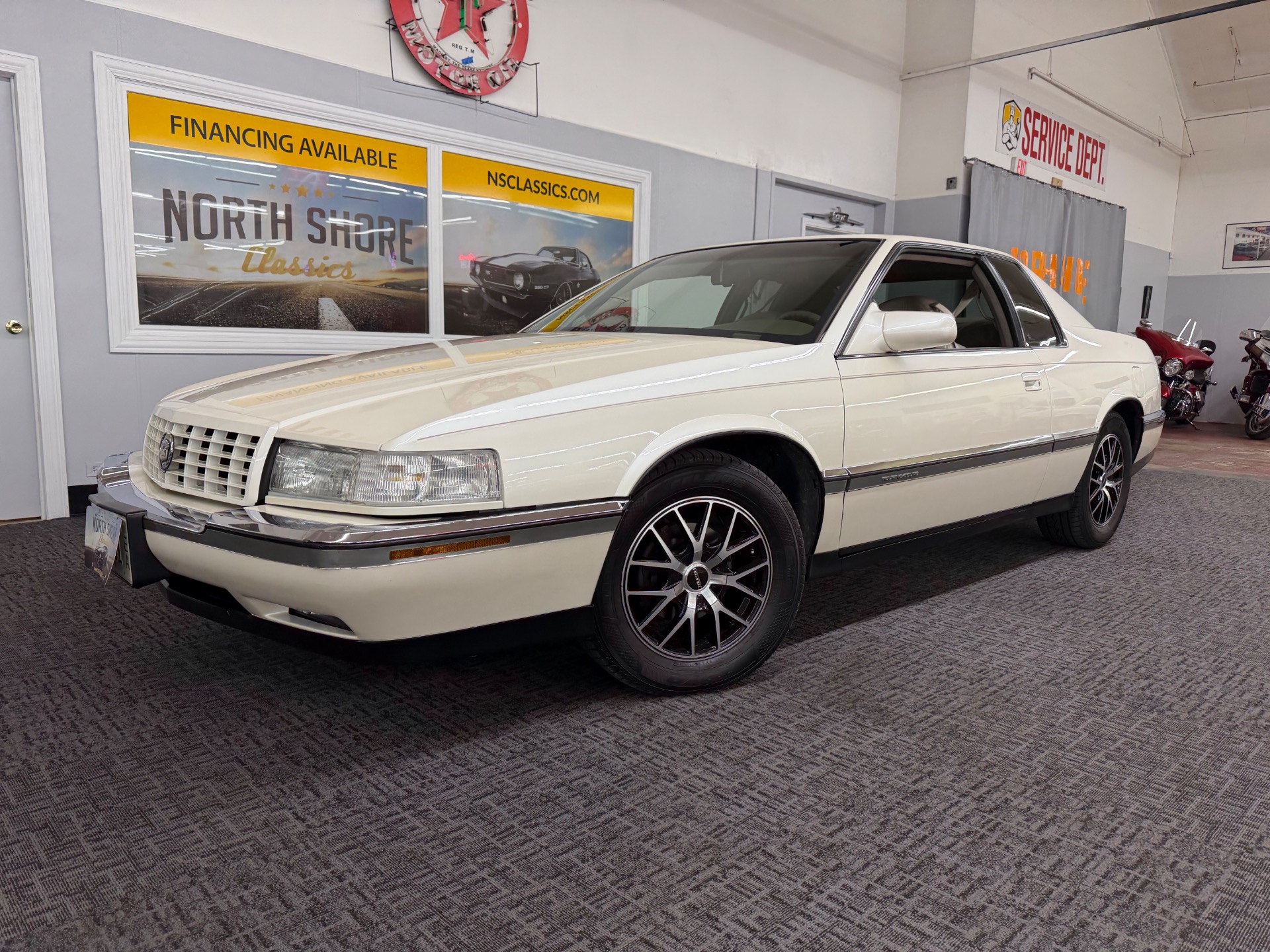Used 1993 CADILLAC ELDORADO Touring-Pearl white-Sunroof-V8 Northstar-SEE VIDEO | Mundelein, IL