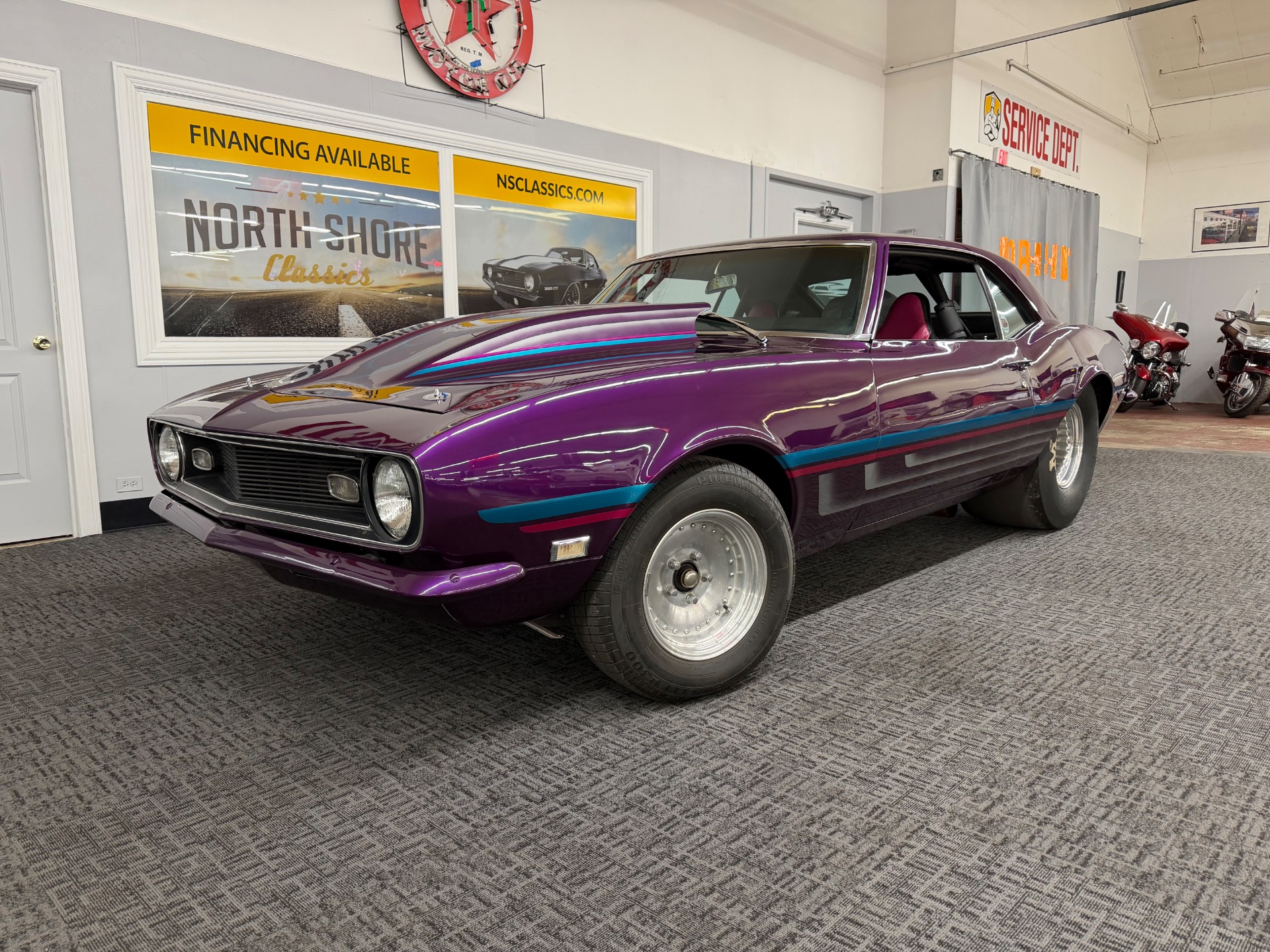 Used 1968 CHEVROLET CAMARO BUILT DRAGTER- 502 CHEVY CRATE MOTOR-BUILT BY SCOGGIN DICKNEY-900HP | Mundelein, IL