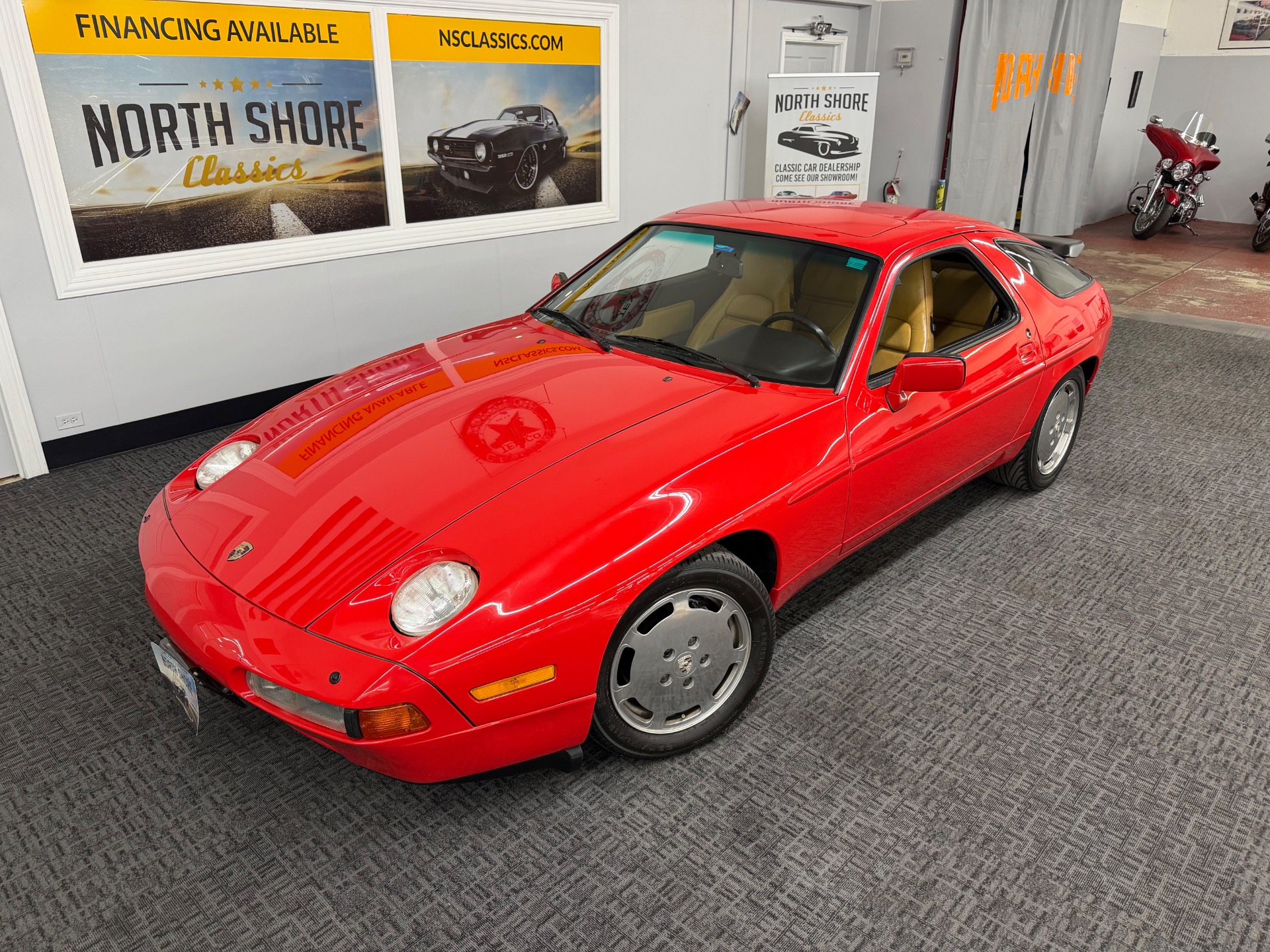 Used 1987 Porsche 928 S4-HATCHBACK-RED-N-READY TO ROLL-ORIGINAL MILES-SEE VIDEO | Mundelein, IL