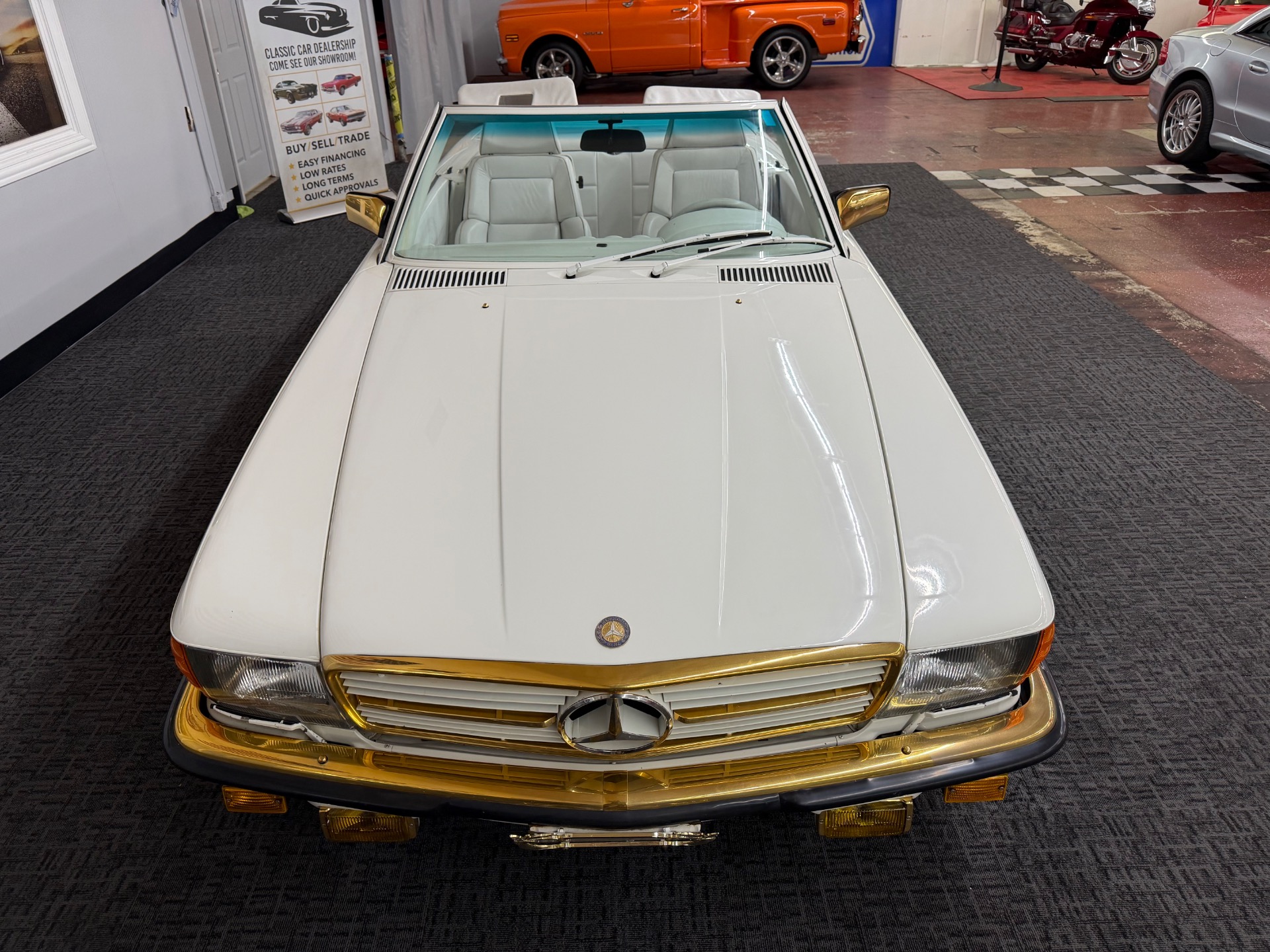 Used 1985 MERCEDES 500SL CUSTOM FACTORY ORDERED TRIPLE WHITE-2 OWNER-ORIGINAL MILES-SEE VIDEO | Mundelein, IL