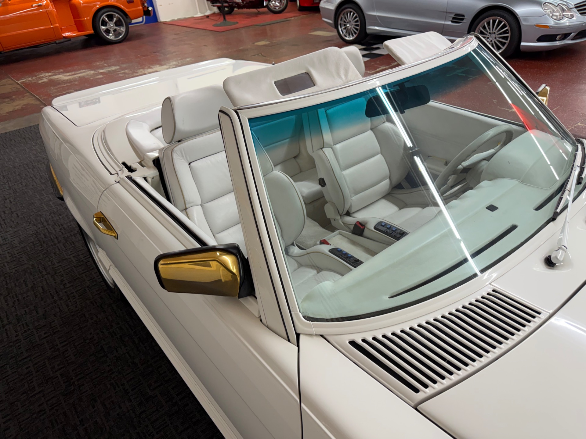 Used 1985 MERCEDES 500SL CUSTOM FACTORY ORDERED TRIPLE WHITE-2 OWNER-ORIGINAL MILES-SEE VIDEO | Mundelein, IL