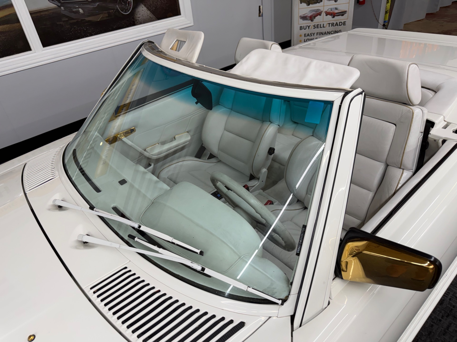 Used 1985 MERCEDES 500SL CUSTOM FACTORY ORDERED TRIPLE WHITE-2 OWNER-ORIGINAL MILES-SEE VIDEO | Mundelein, IL