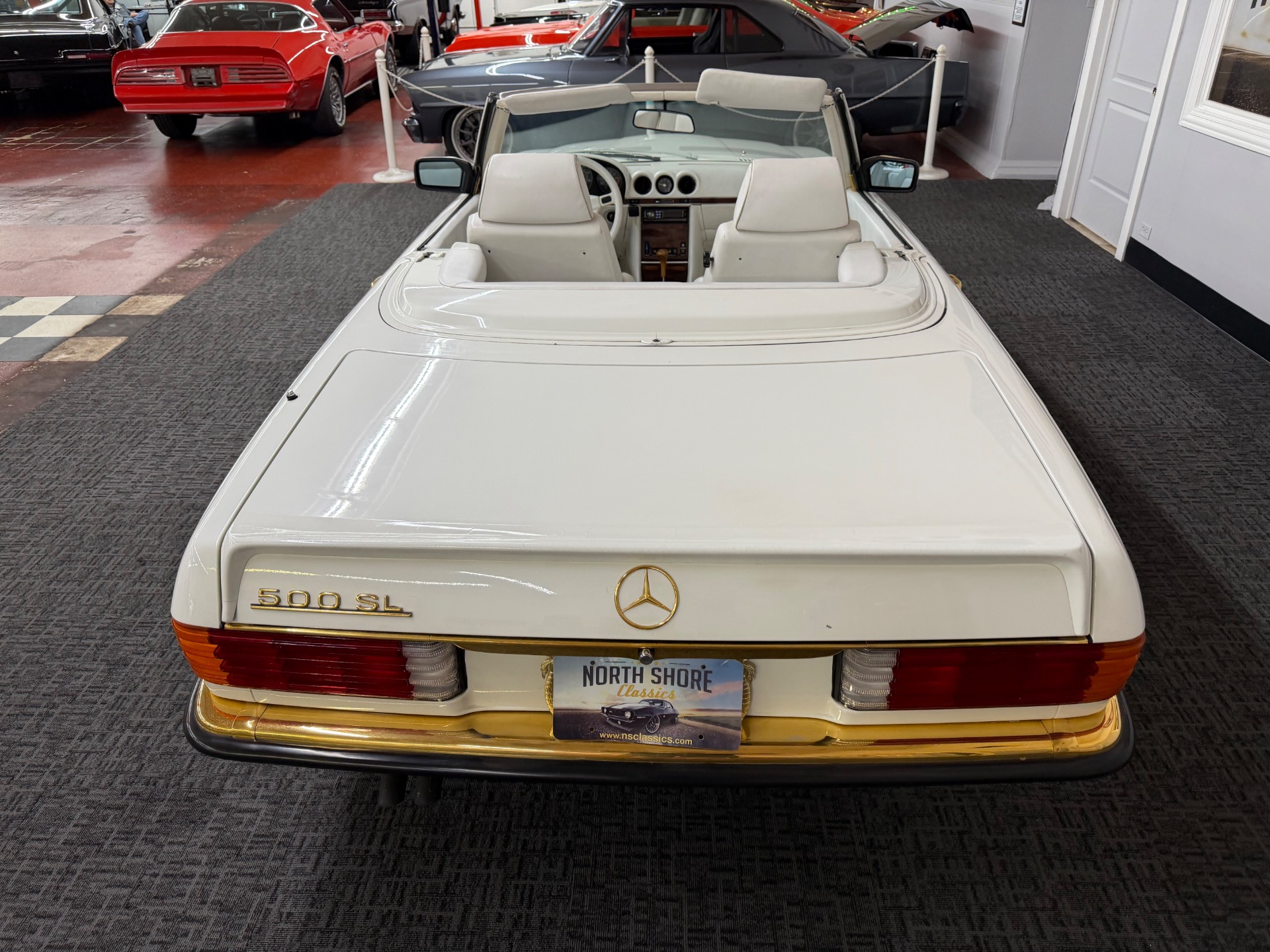 Used 1985 MERCEDES 500SL CUSTOM FACTORY ORDERED TRIPLE WHITE-2 OWNER-ORIGINAL MILES-SEE VIDEO | Mundelein, IL