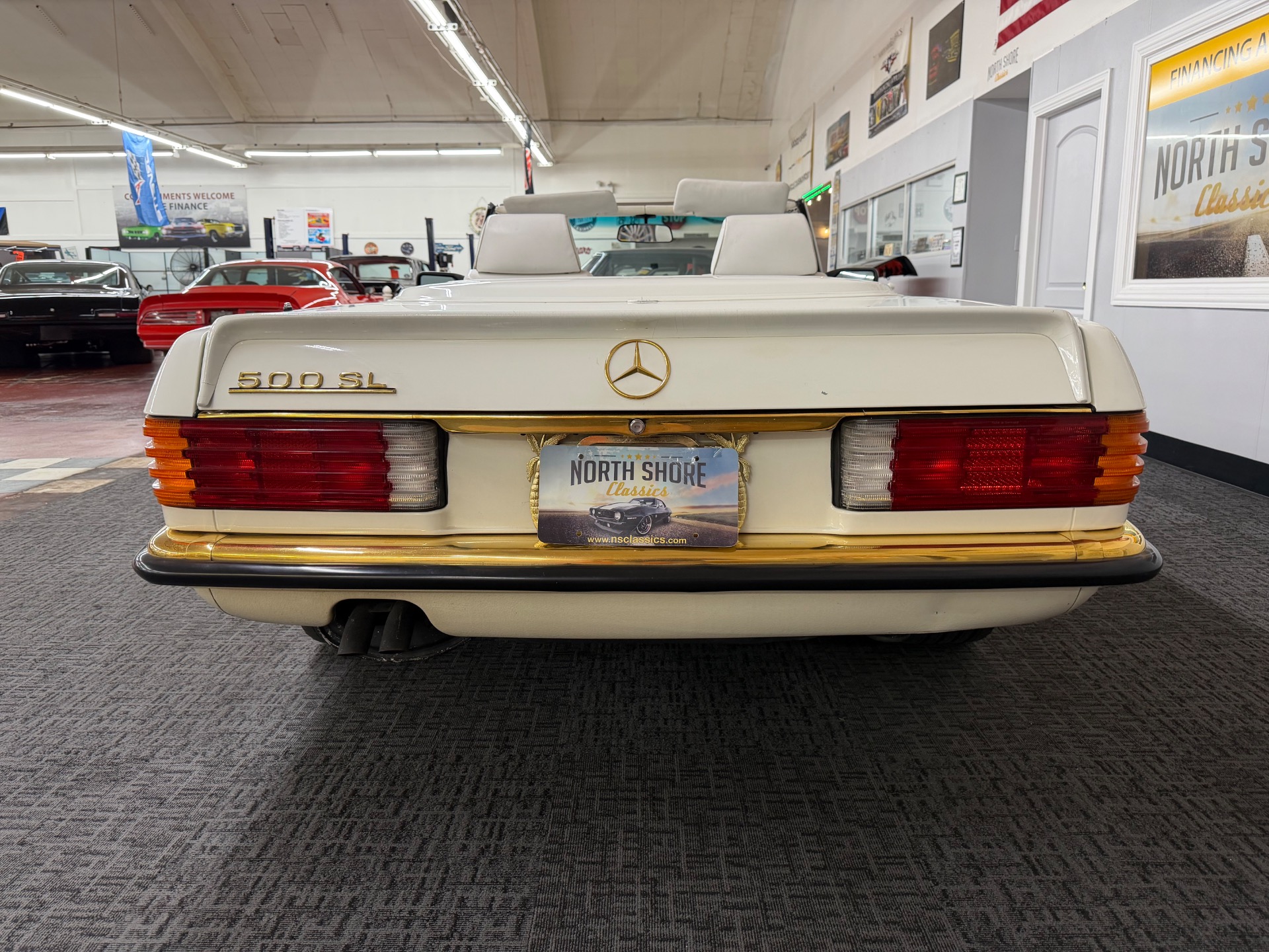 Used 1985 MERCEDES 500SL CUSTOM FACTORY ORDERED TRIPLE WHITE-2 OWNER-ORIGINAL MILES-SEE VIDEO | Mundelein, IL