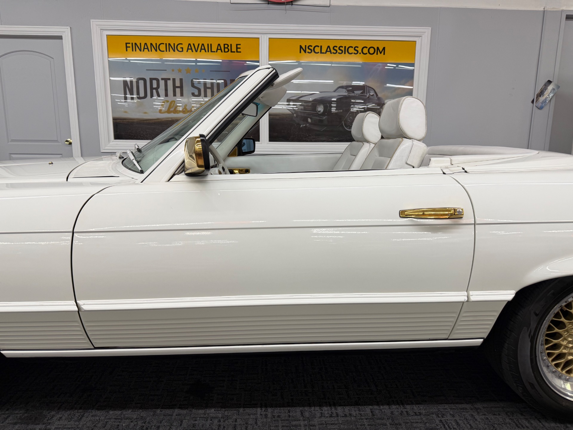 Used 1985 MERCEDES 500SL CUSTOM FACTORY ORDERED TRIPLE WHITE-2 OWNER-ORIGINAL MILES-SEE VIDEO | Mundelein, IL