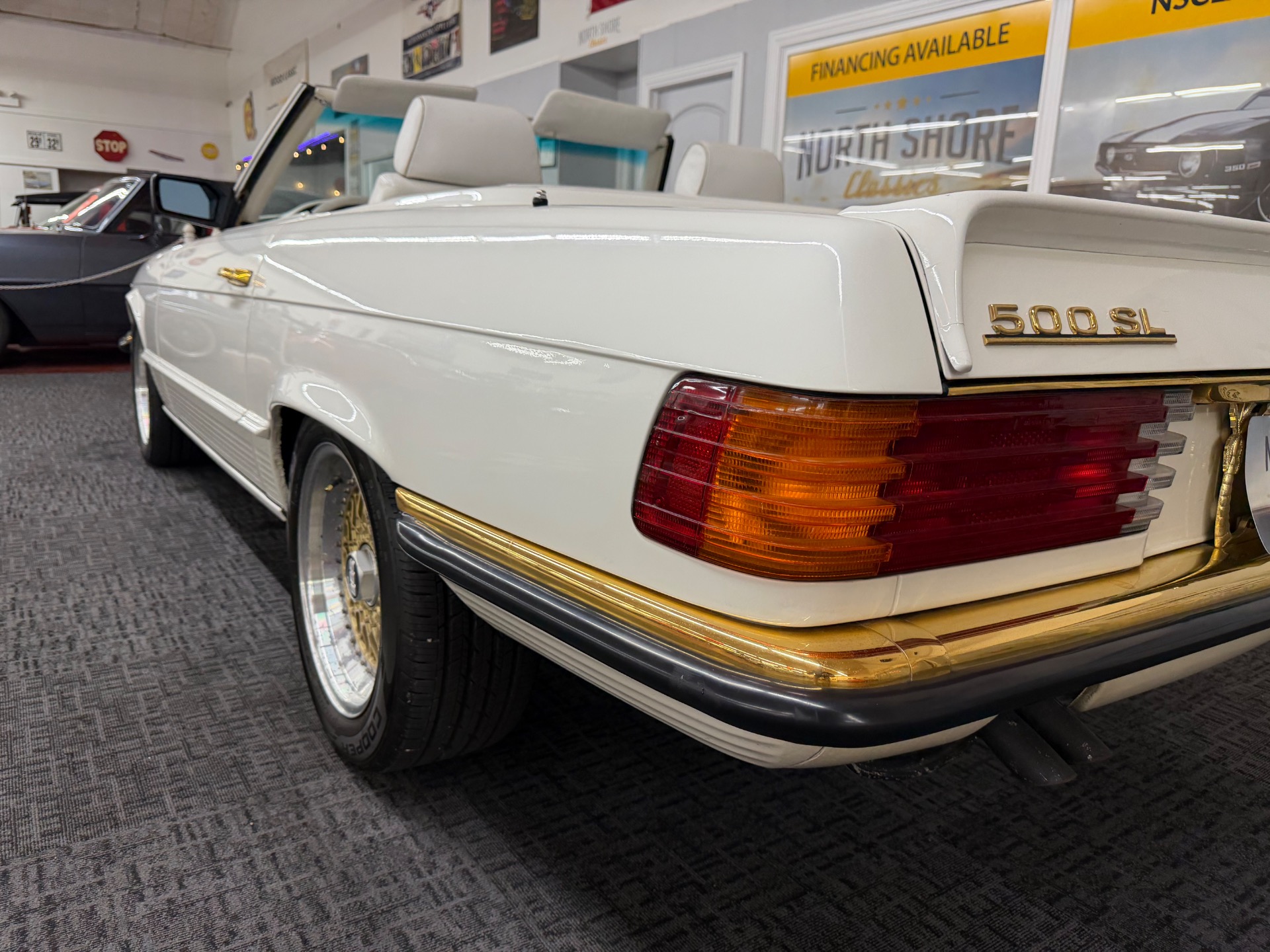 Used 1985 MERCEDES 500SL CUSTOM FACTORY ORDERED TRIPLE WHITE-2 OWNER-ORIGINAL MILES-SEE VIDEO | Mundelein, IL
