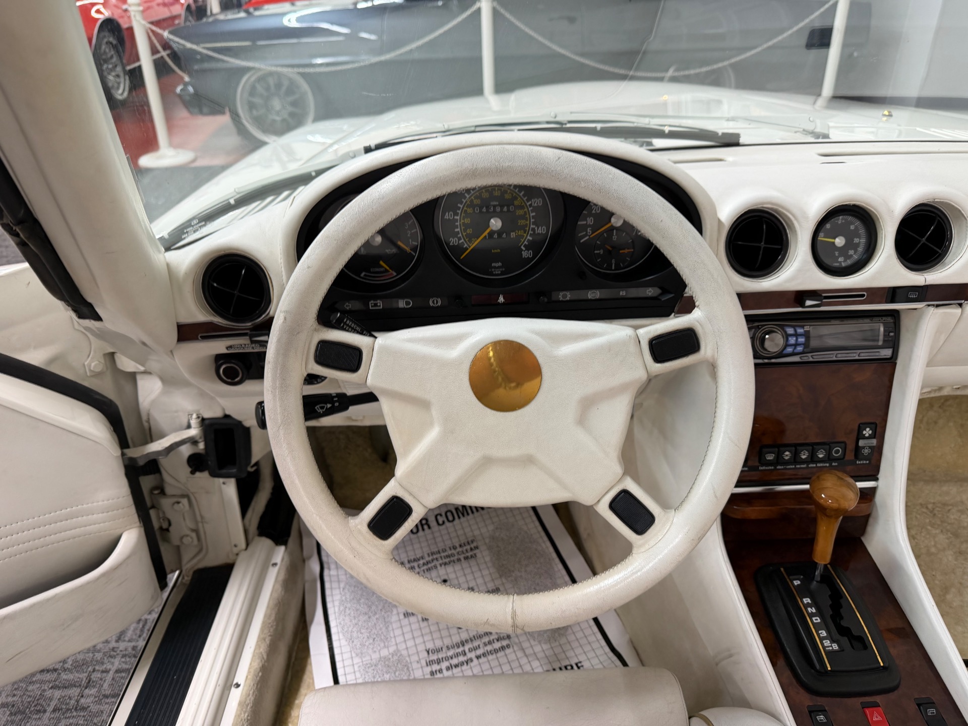 Used 1985 MERCEDES 500SL CUSTOM FACTORY ORDERED TRIPLE WHITE-2 OWNER-ORIGINAL MILES-SEE VIDEO | Mundelein, IL