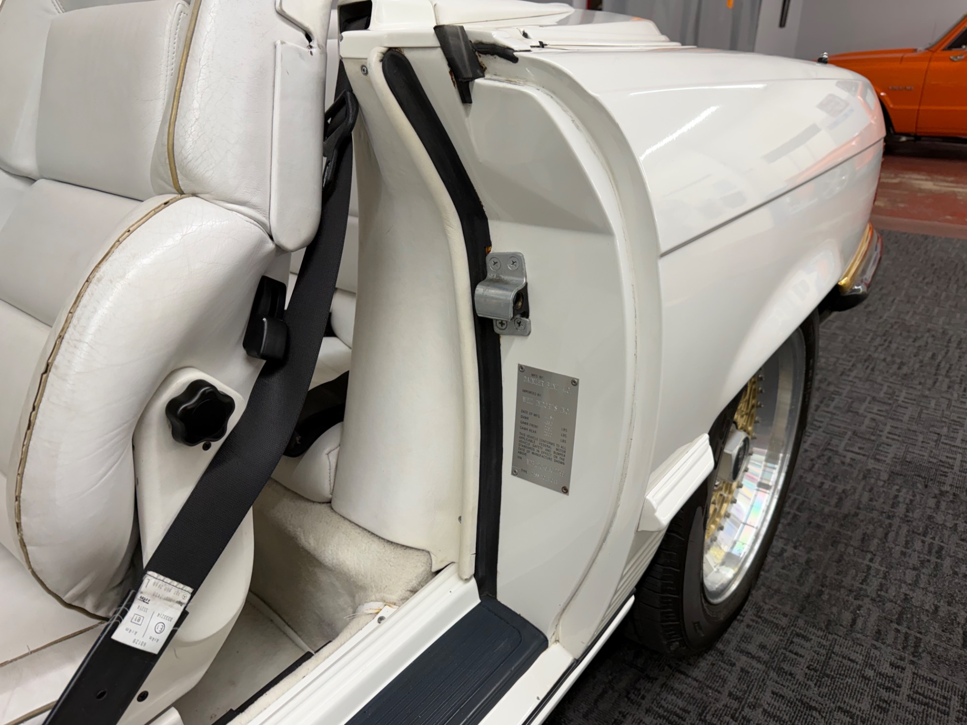 Used 1985 MERCEDES 500SL CUSTOM FACTORY ORDERED TRIPLE WHITE-2 OWNER-ORIGINAL MILES-SEE VIDEO | Mundelein, IL