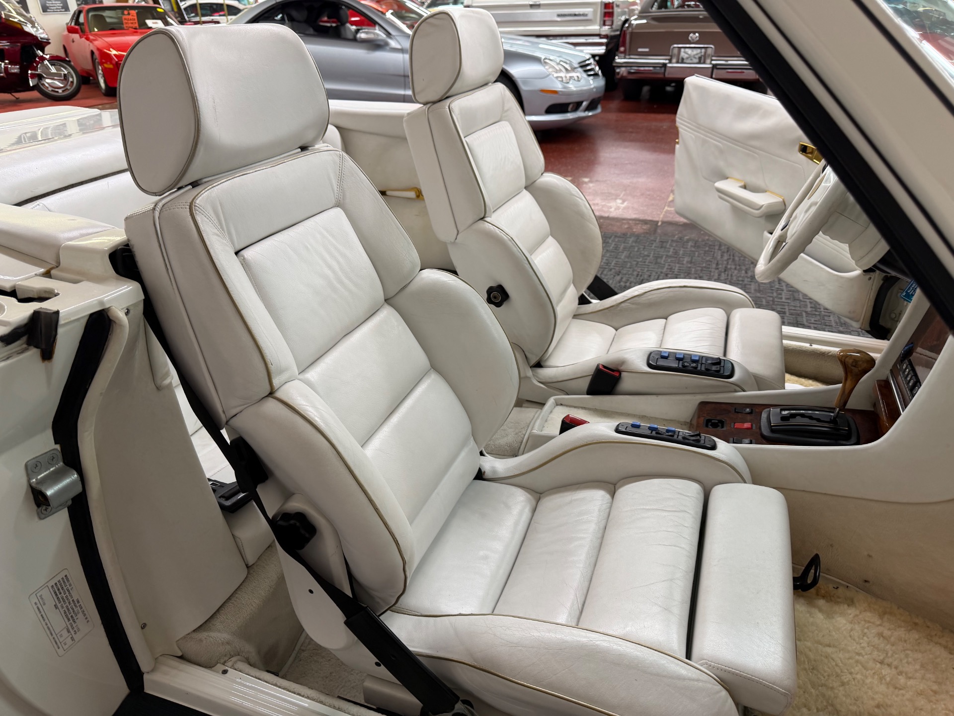 Used 1985 MERCEDES 500SL CUSTOM FACTORY ORDERED TRIPLE WHITE-2 OWNER-ORIGINAL MILES-SEE VIDEO | Mundelein, IL