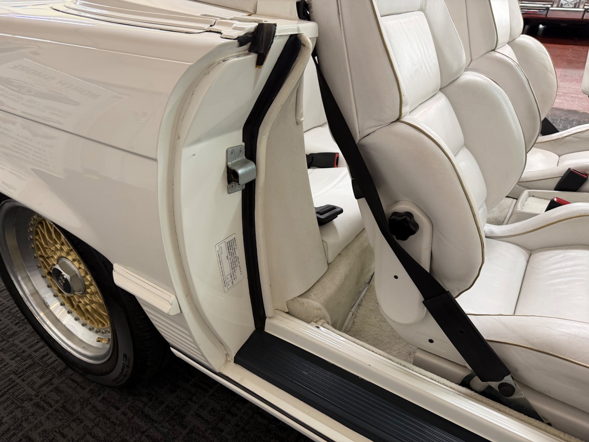 Used 1985 MERCEDES 500SL CUSTOM FACTORY ORDERED TRIPLE WHITE-2 OWNER-ORIGINAL MILES-SEE VIDEO | Mundelein, IL