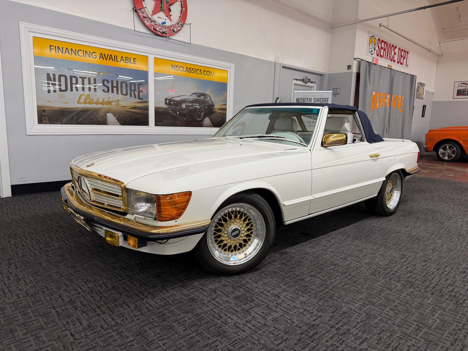 Used 1985 MERCEDES 500SL CUSTOM FACTORY ORDERED TRIPLE WHITE-2 OWNER-ORIGINAL MILES-SEE VIDEO | Mundelein, IL