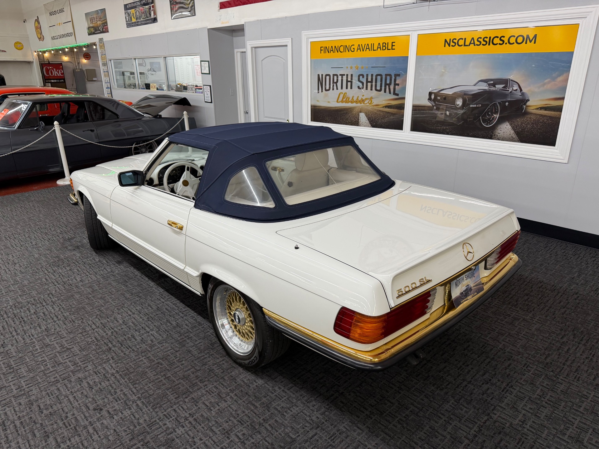 Used 1985 MERCEDES 500SL CUSTOM FACTORY ORDERED TRIPLE WHITE-2 OWNER-ORIGINAL MILES-SEE VIDEO | Mundelein, IL