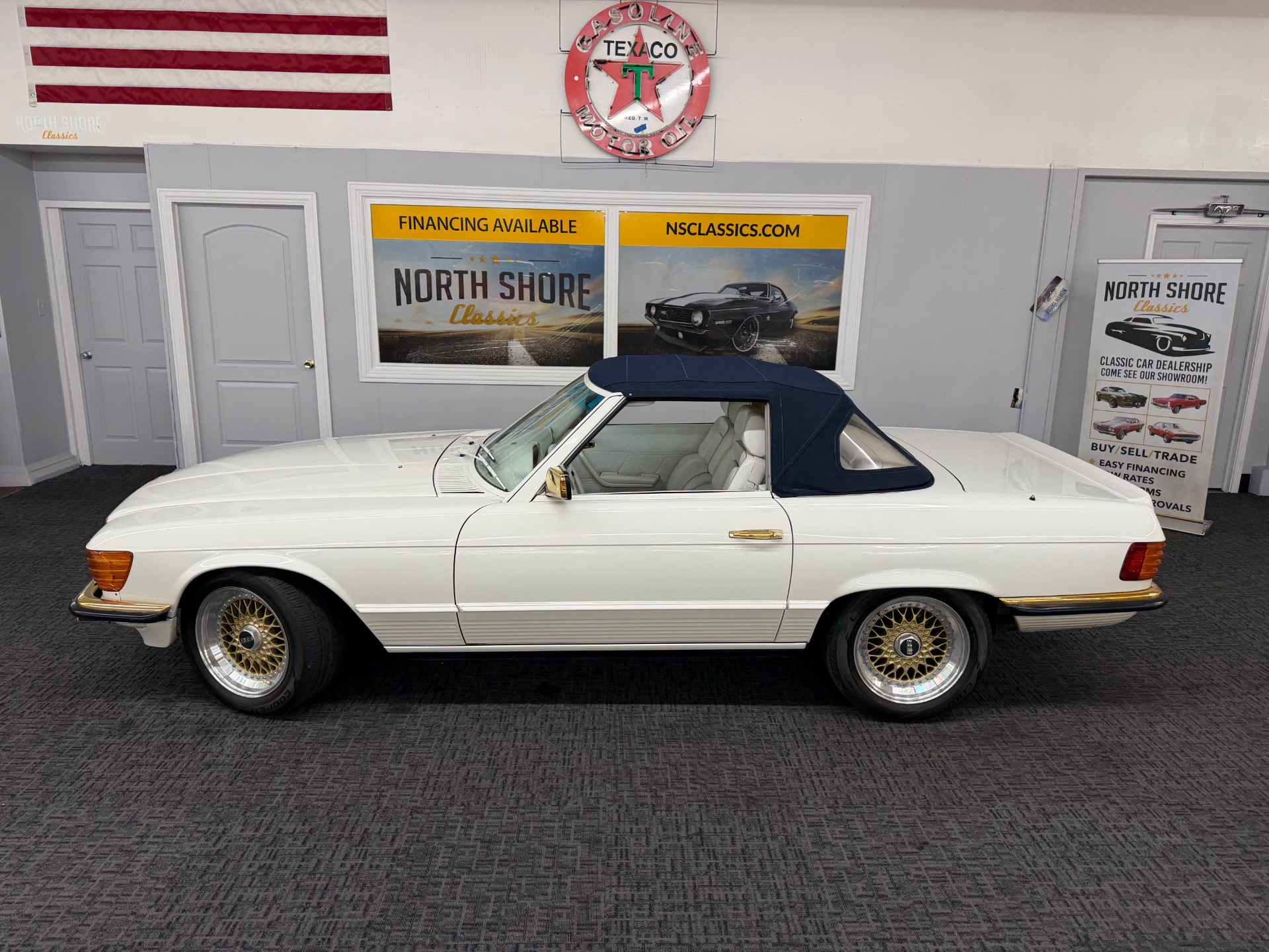 Used 1985 MERCEDES 500SL CUSTOM FACTORY ORDERED TRIPLE WHITE-2 OWNER-ORIGINAL MILES-SEE VIDEO | Mundelein, IL