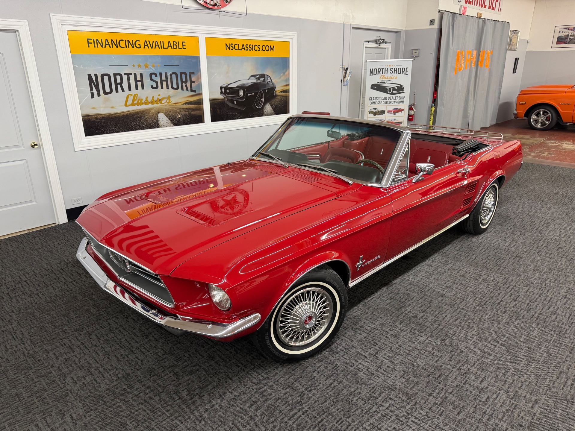 Red 1967 Ford Mustang Coupe Automatic