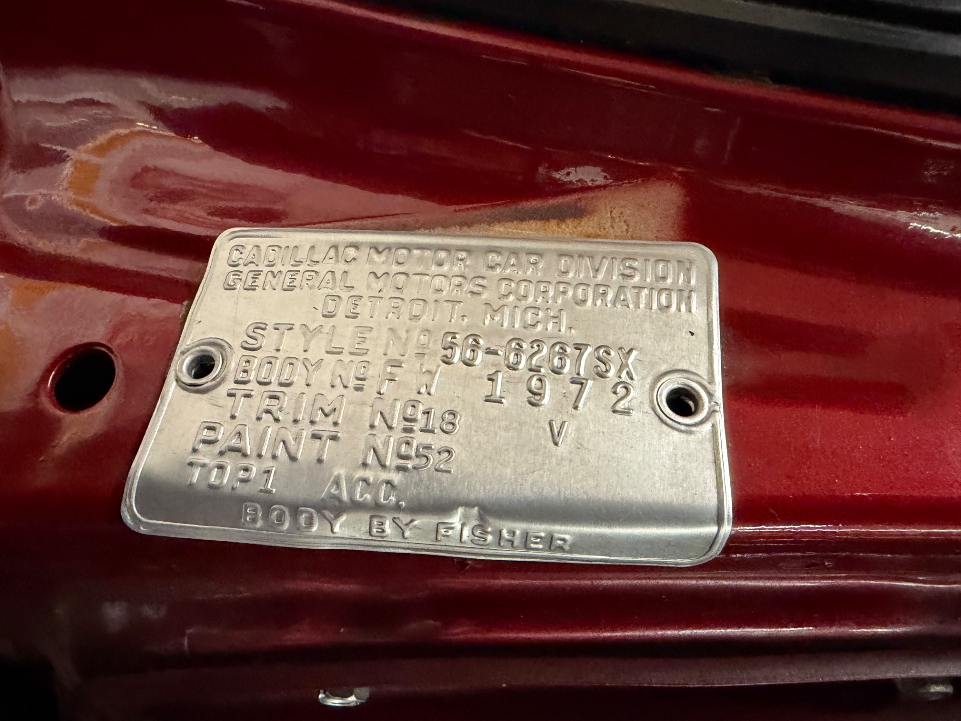 1956 CADILLAC ELDORADO 71