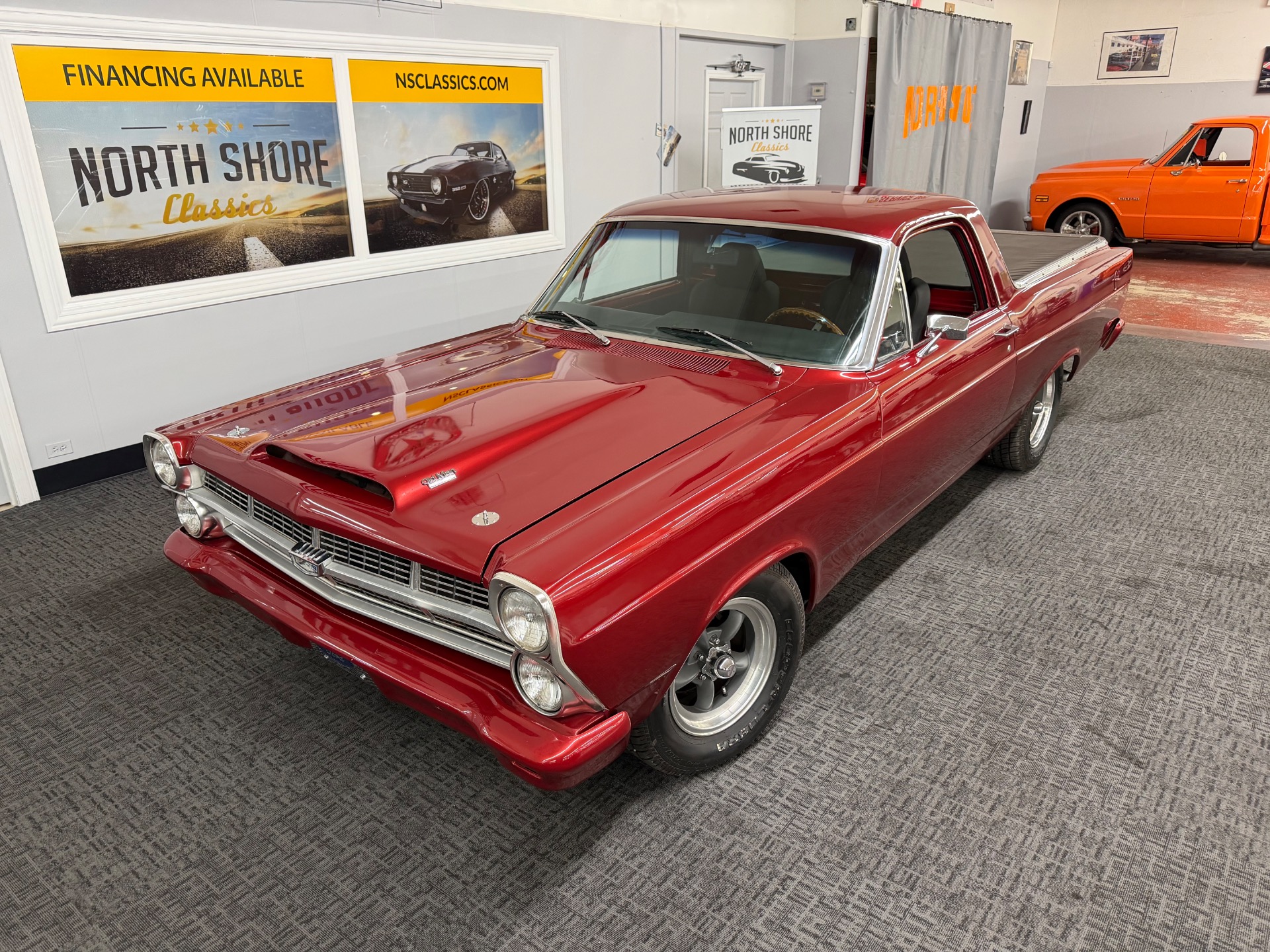 Red (Burgundy/Maroon) 1967 Ford Ranchero Pickup Truck Automatic