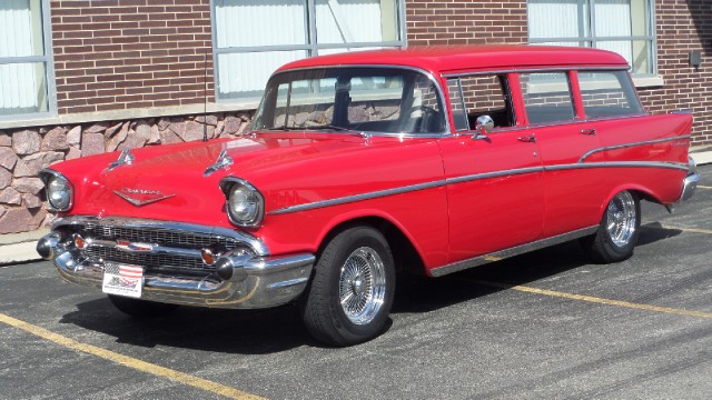 Used 1957 Chevrolet Bel Air 210 WAGON -Complete RESTO-SEE VIDEO | Mundelein, IL