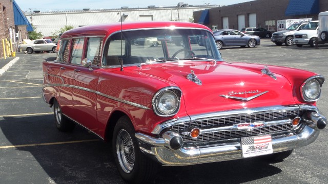 Used 1957 Chevrolet Bel Air 210 WAGON -Complete RESTO-SEE VIDEO | Mundelein, IL