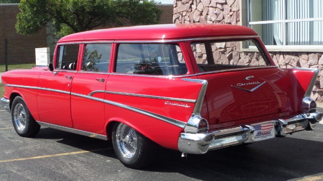 Used 1957 Chevrolet Bel Air 210 WAGON -Complete RESTO-SEE VIDEO | Mundelein, IL