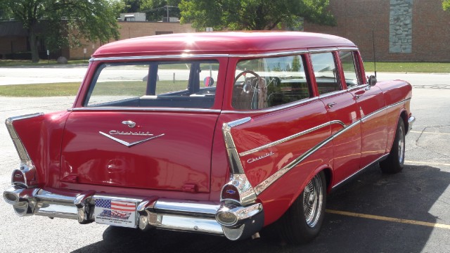 Used 1957 Chevrolet Bel Air 210 WAGON -Complete RESTO-SEE VIDEO | Mundelein, IL