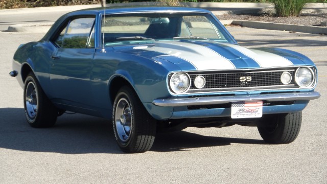 Used 1967 Chevrolet Camaro SS emblems with 4 Speed-Restored-SEE VIDEO | Mundelein, IL