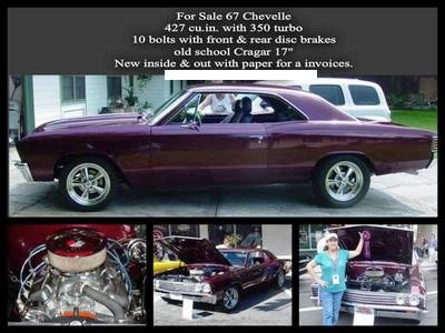 Used 1967 Chevrolet Chevelle 427 BIG BLOCK POWER-FROM FLORIDA | Mundelein, IL