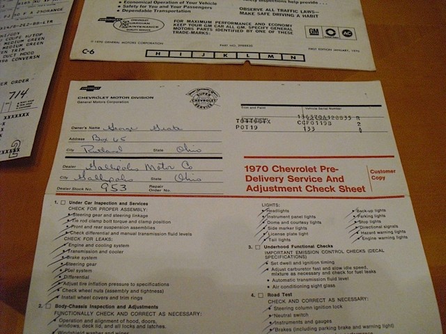 Used 1970 Chevrolet Chevelle SS454-ORIGINAL MILES-BUILD SHEET DOCUMENTED-PROTECT O PLATE | Mundelein, IL