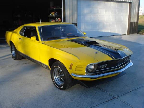 Used 1970 Ford Mustang MACH 1-NUMBERS MATCHING WITH FMX TRANS | Mundelein, IL