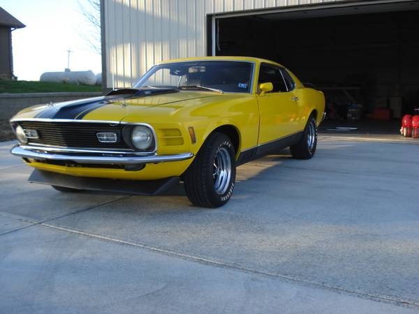 Used 1970 Ford Mustang MACH 1-NUMBERS MATCHING WITH FMX TRANS | Mundelein, IL