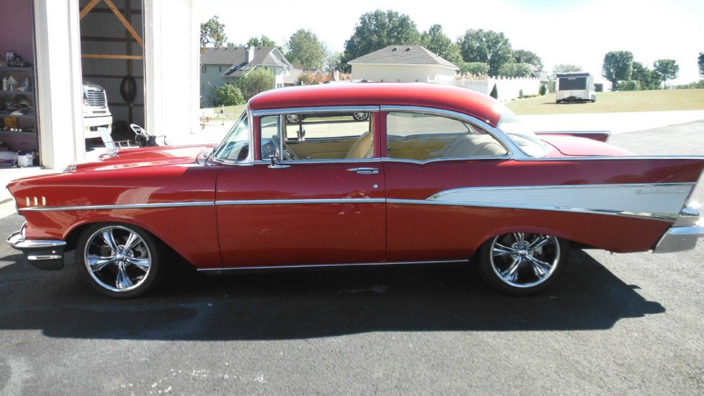 Used 1957 Chevrolet Bel Air Frame Off Restored 1957 Chevy Bel Air PRO TOURING | Mundelein, IL