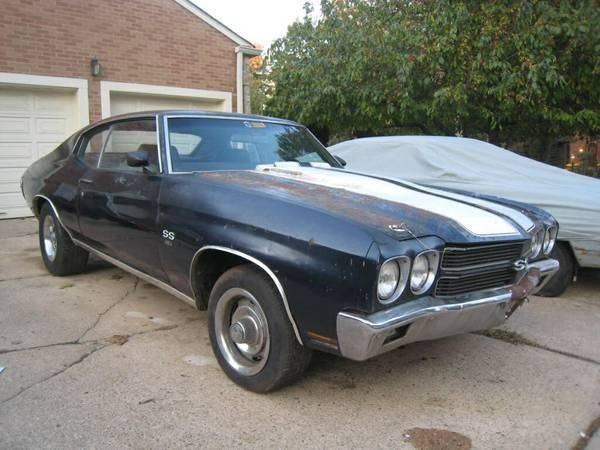 1970 Chevrolet Chevelle Ss Gm Of Canada Documented Project Car Stock