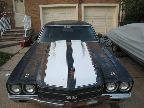 Used 1970 Chevrolet Chevelle SS-GM of Canada Documented-PROJECT CAR | Mundelein, IL