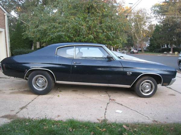 Used 1970 Chevrolet Chevelle SS-GM of Canada Documented-PROJECT CAR | Mundelein, IL