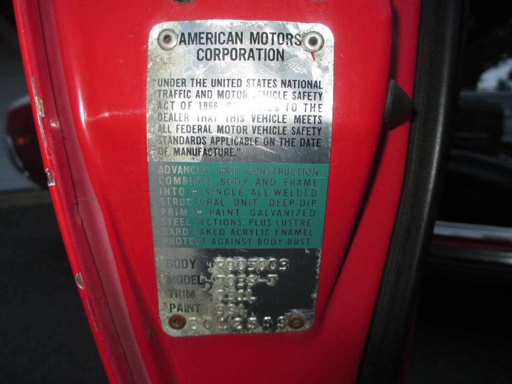 Used 1970 AMC AMX only 901 Built-GO PACK | Mundelein, IL