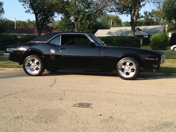 Used 1968 Pontiac Firebird Black on Black-468 Stroker-BIG BLOCK POWER | Mundelein, IL