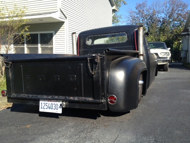 Used 1956 Dodge F100 CHOPPED TOP-FLAME THROWER-BIG HIT AT CAR SHOWS-SEE VIDEO | Mundelein, IL