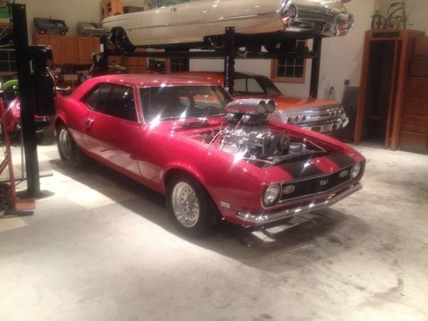 Used 1968 Chevrolet Camaro SS-BLOWN 468 SUPERCHARGED-STREET LEGAL 800HP | Mundelein, IL