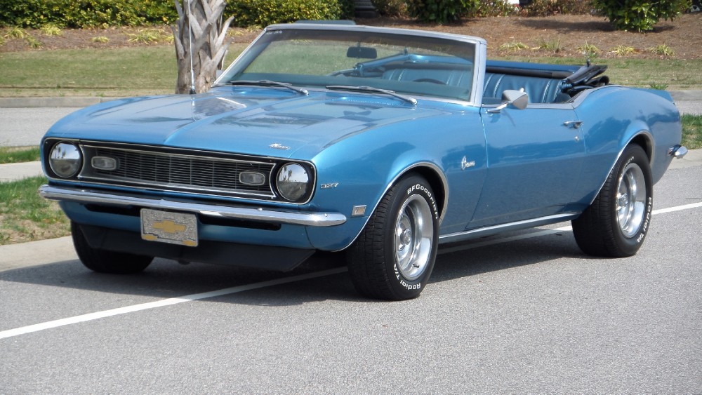 Used 1968 Chevrolet Camaro -CONVERTIBLE-NUMBERS MATCHING-GREAT SUMMER FUN-SOLID SOUTHERN | Mundelein, IL