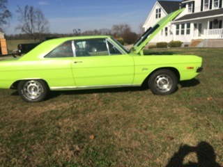 Used 1972 Dodge Dart Swinger-Sub Lime Green-Clean Driver | Mundelein, IL