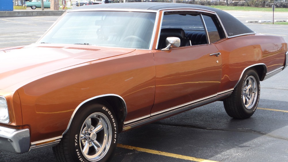 Used 1971 Chevrolet Monte Carlo NUMBERS MATCHING-ATOMIC ORANGE-NEWER PAINT-SEE VIDEO | Mundelein, IL