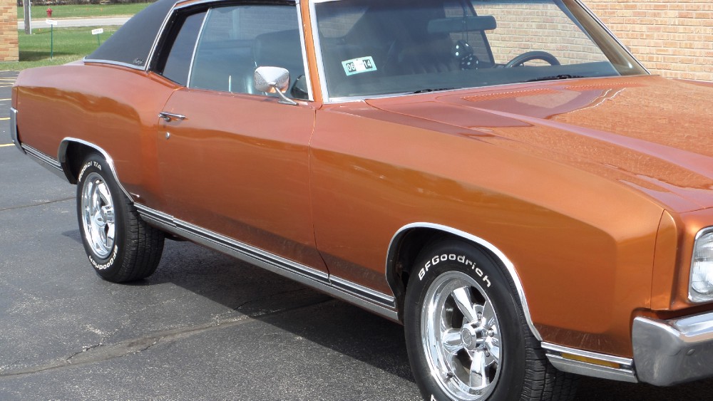 Used 1971 Chevrolet Monte Carlo NUMBERS MATCHING-ATOMIC ORANGE-NEWER PAINT-SEE VIDEO | Mundelein, IL