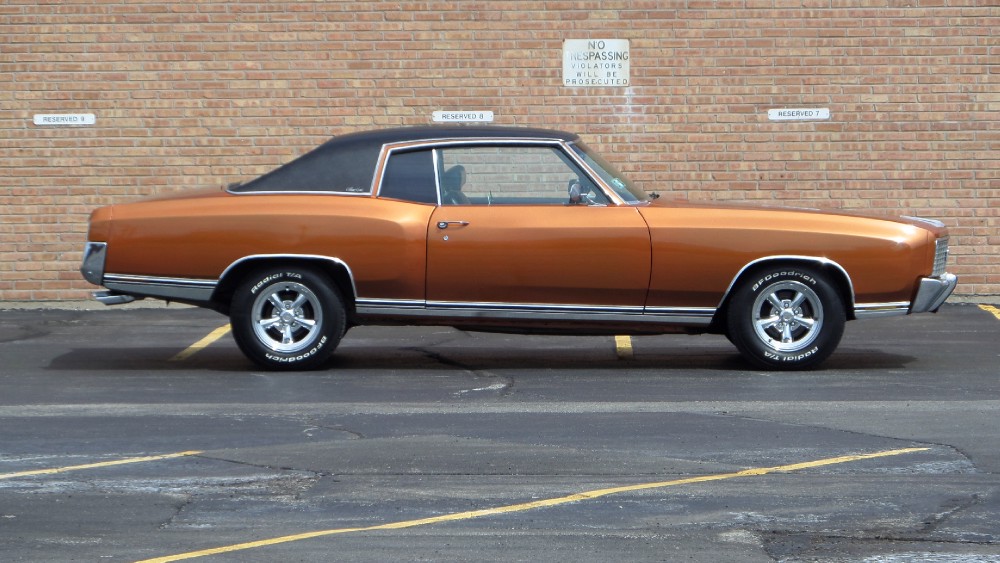 Used 1971 Chevrolet Monte Carlo NUMBERS MATCHING-ATOMIC ORANGE-NEWER PAINT-SEE VIDEO | Mundelein, IL