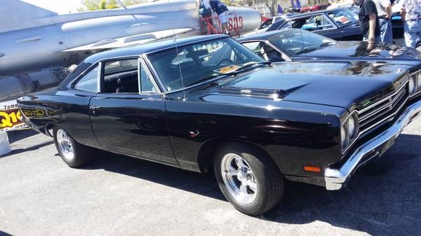 Used 1969 Plymouth Road Runner BLACK ON BLACK BIG BLOCK | Mundelein, IL