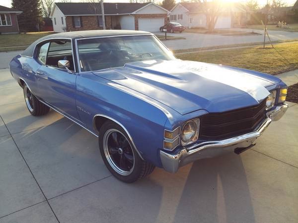 Used 1971 Chevrolet Chevelle 49,000 ORIGINAL miles | Mundelein, IL