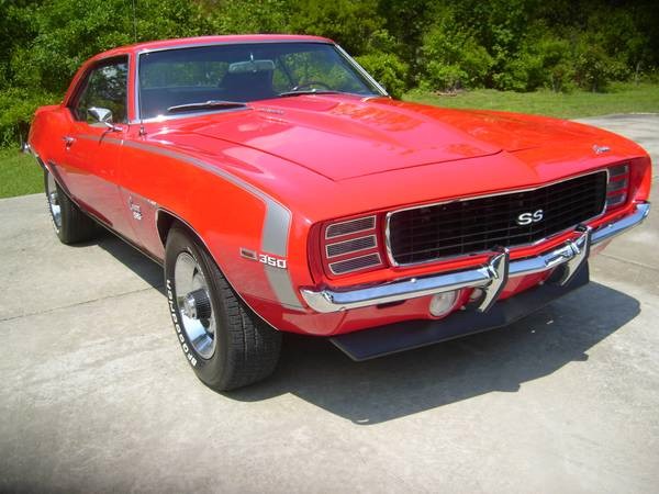 Used 1969 Chevrolet Camaro SS-RESTORED FIRST GENERATION-VIPER RED | Mundelein, IL