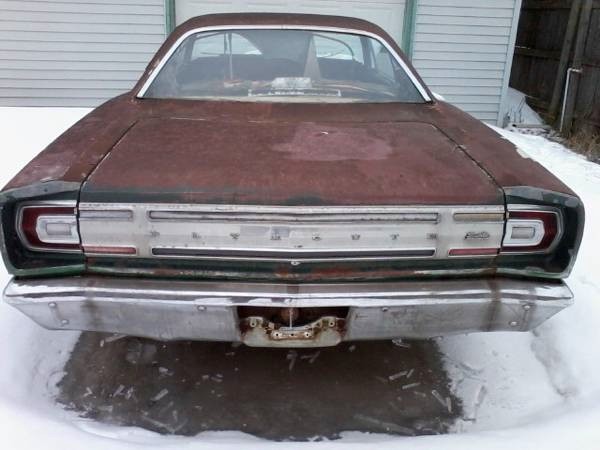 Used 1968 Plymouth Satellite NEED RESTORATION-ROLLER | Mundelein, IL
