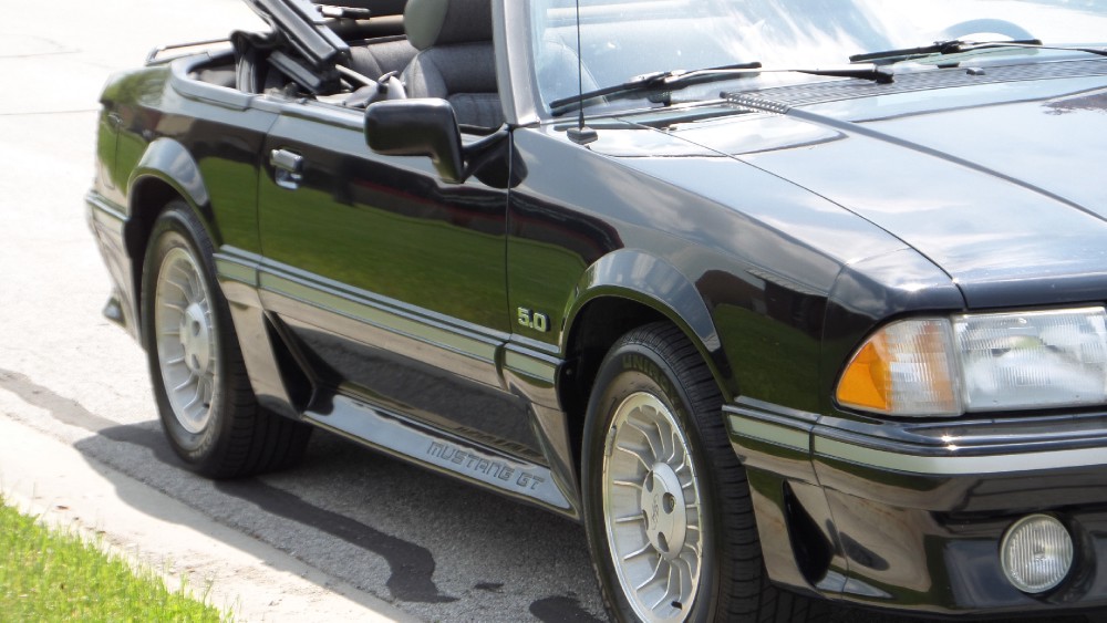 Used 1988 Ford Mustang GT CONVERTIBLE-LOW MILES-ORIGINAL-CLEAN VIN REPORT-SEE VIDEO | Mundelein, IL