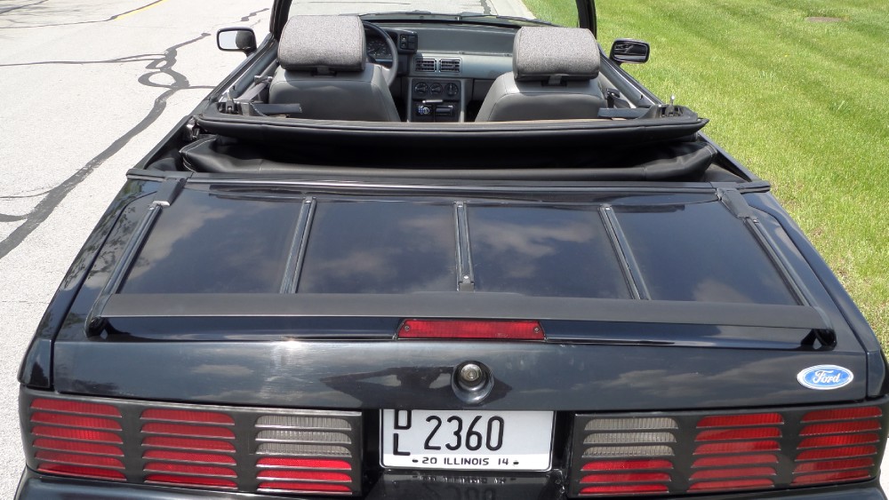 Used 1988 Ford Mustang GT CONVERTIBLE-LOW MILES-ORIGINAL-CLEAN VIN REPORT-SEE VIDEO | Mundelein, IL