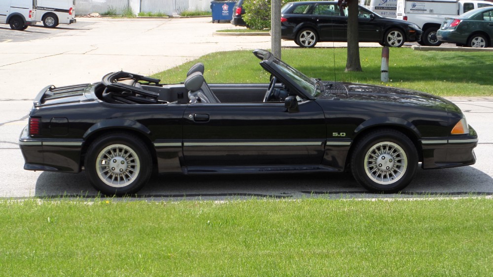 Used 1988 Ford Mustang GT CONVERTIBLE-LOW MILES-ORIGINAL-CLEAN VIN REPORT-SEE VIDEO | Mundelein, IL